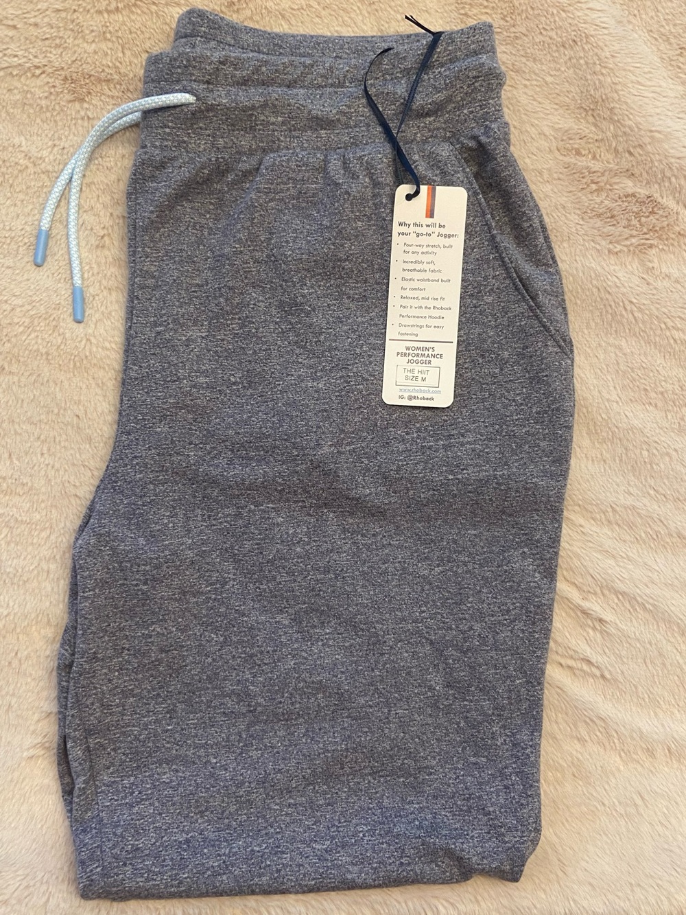 NWT- Rhoback Women’s Performance Jogger The HIIT